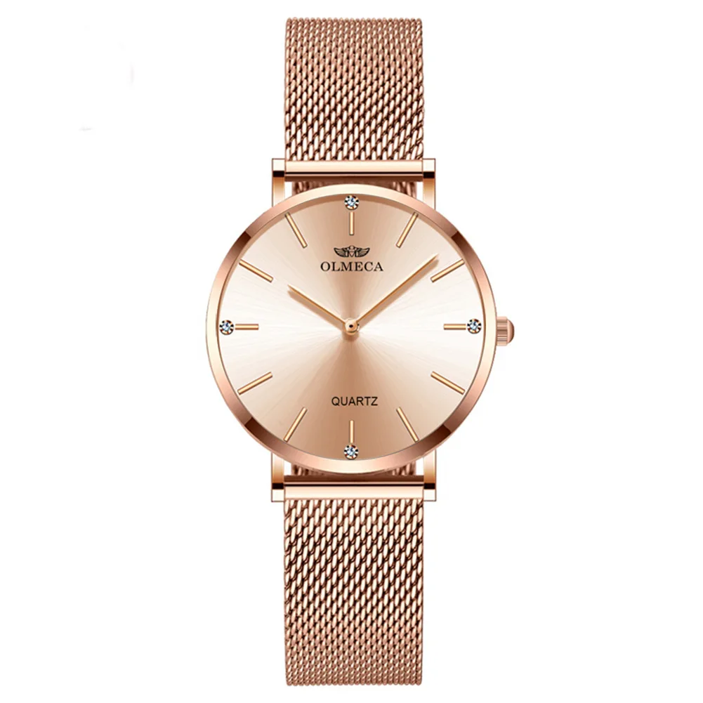 

2021 Sport Women Watches Rose Luxury Brand Watch Dress Reloj Mujer Water Resistant Wrist Watch, Multi colors