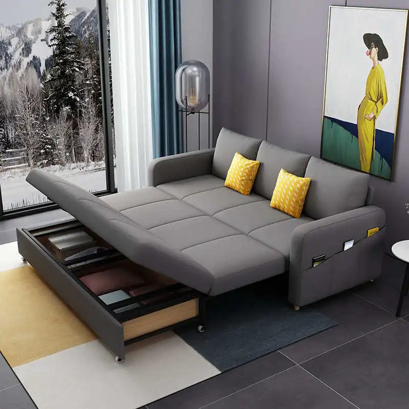 Space-saving Cheap Multi-purpose Living Room Furniture Modern Fabric ...