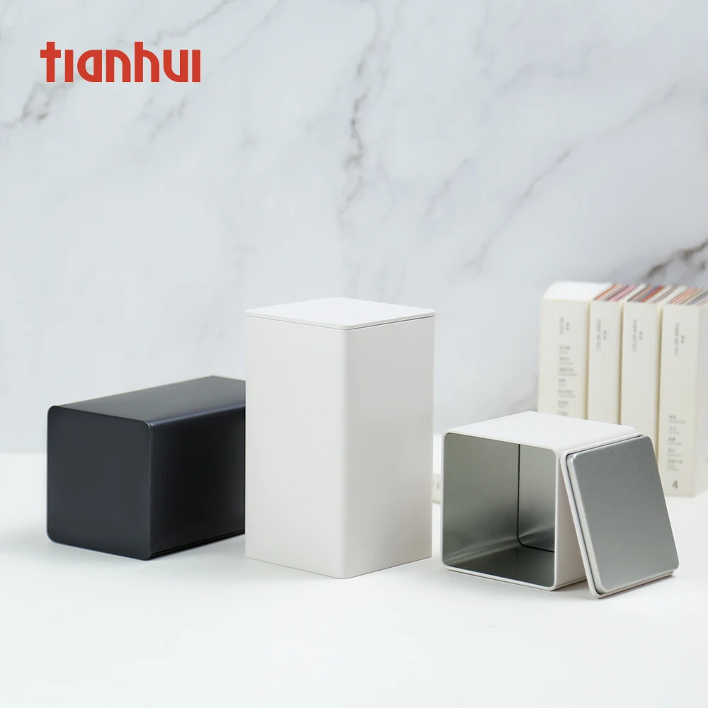 
Tianhui Tinplate Material Environmental Wedding Gift Tube Packaging Tea Box 