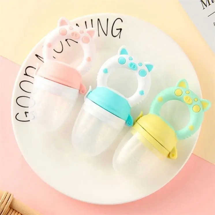 

Silicone Baby Pacifier Infant Nipple Soother Toddler Kids Pacifier Feeder For Fruits Food Nibbler Feeder Baby Feeding Pacifier