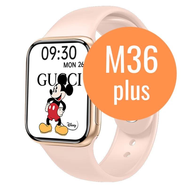 

2022 reloj smart watch m36 plus smart watch m36plus series 7 android smart watch rohs