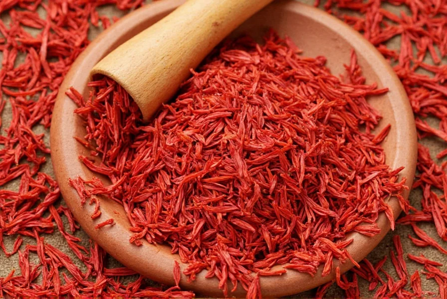 Golden saffron rice in a decorative bowl