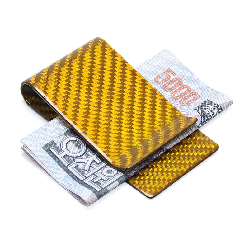 

high polish Finished 3K twill gloss Carbon Fiber Money Clip, Carbon fiber money clip clip