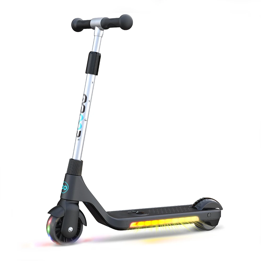 

New design kids scooter gyroor kick Cool side LED lights electric scooter