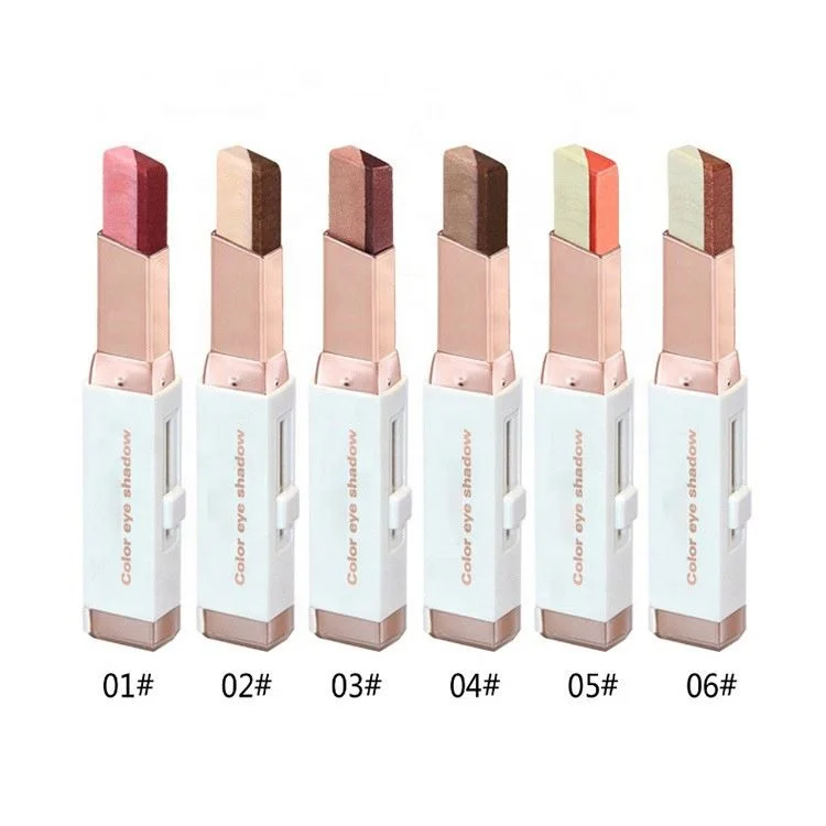 

High Quality Beauty Colors Glitter Makeup Eye Shadow Stick