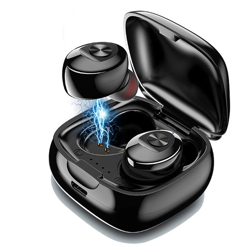 

Hot sale TWS 2021 XG12 Earphone With Charging Box Hifi Stereo Waterproof Wireless Headphone Fashionable Portable Earbuds, Multi
