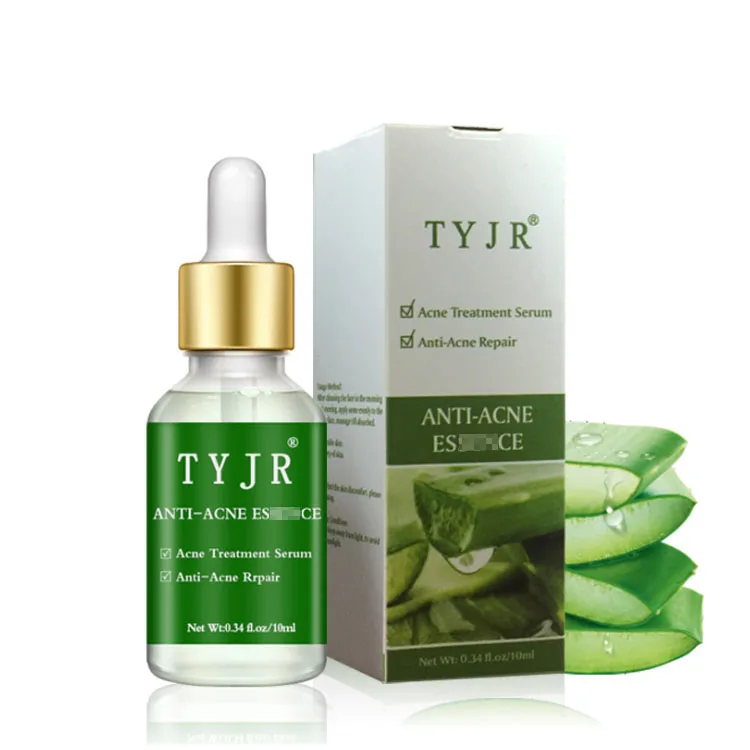 

10ml aloe vera serum organic anti-acne skin care face serum