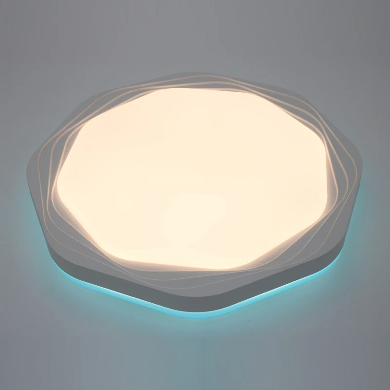 
Indoor LED 36w Acrylic Color Temperature Adjustable Restaurant Surface Mounted Ceiling Light 