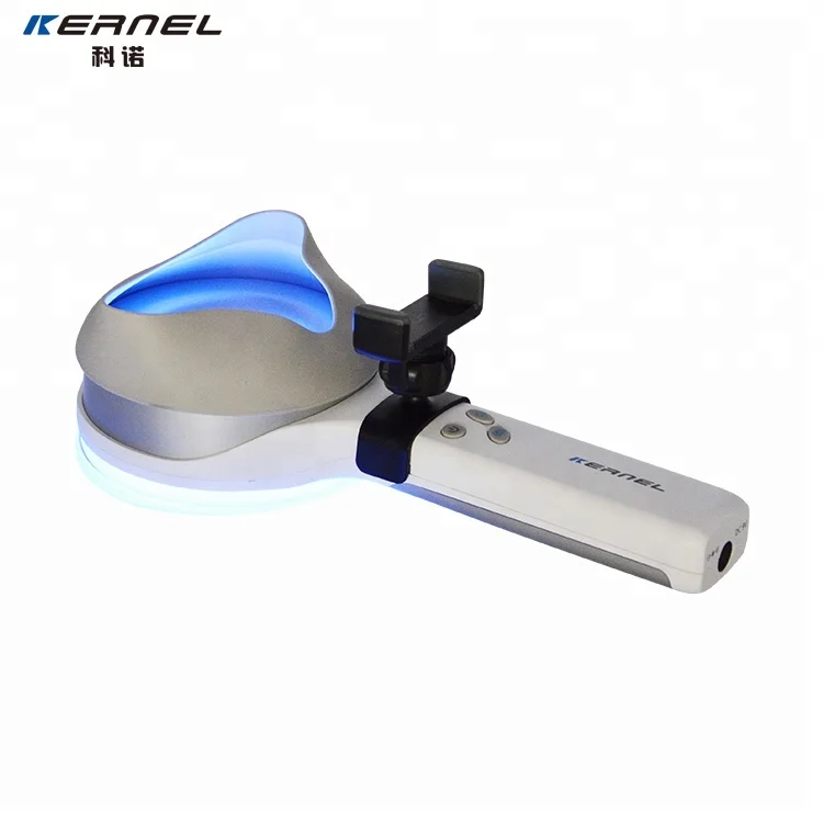
handheld built-in battery dermatoscope UVA light wood lamp skin analyzer for vitiligo psoriasis detection 