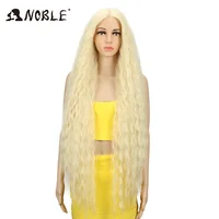 

Noble HD Lace Wig 42 Inch 613 Brazilian Hair Wig Super Long Curly Lace Front Synthetic Wig