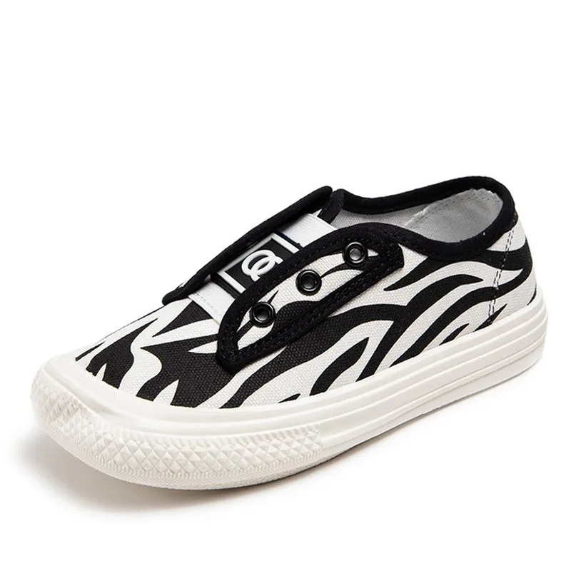 

NIAN OEM Chaussures Pour Enfants Best Selling Products Colorful Lightweight Wholesale Online Casual Trendy Kids Casual Shoes, Black leopard print black and white zebra stripes