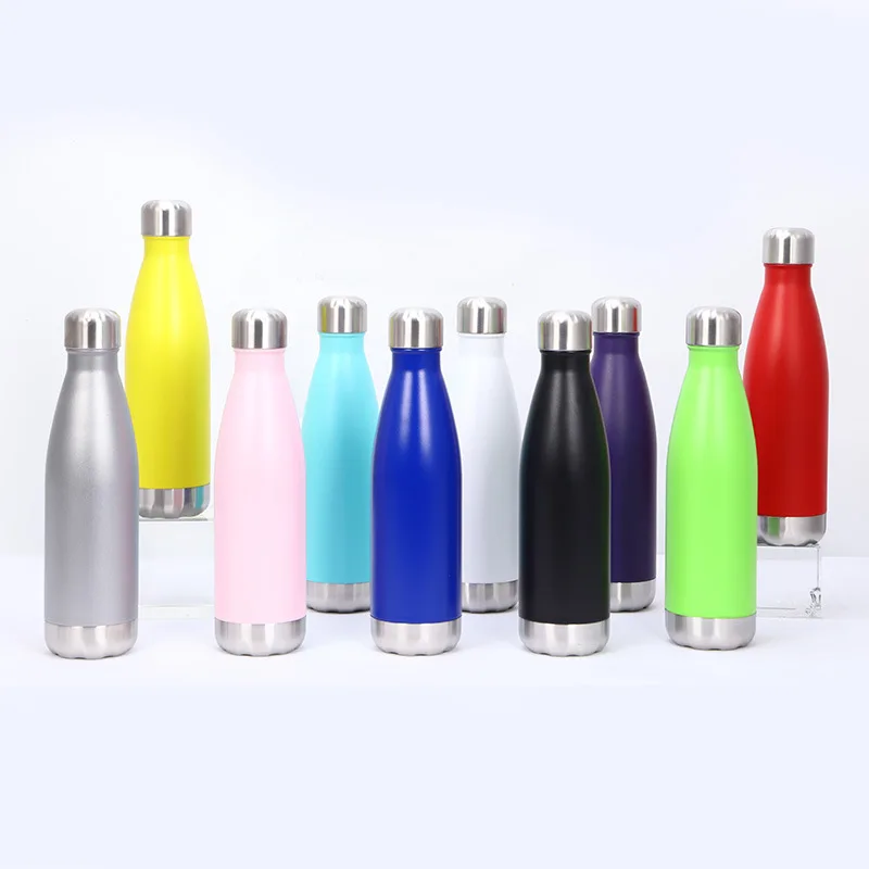 

Spray paint Optional UV cleaning lid 500ml Stainless Steel Bottles Design Bottles Custom Travel Mugs Tumbler Cola Bottles