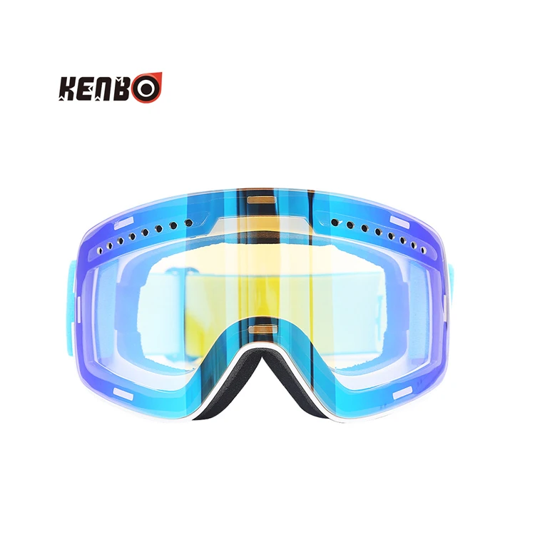 

Kenbo Eyewear 2021 Ski Goggle Strap Custom Adult Trendy Magnetic Anti Fog Snowboard Glasses