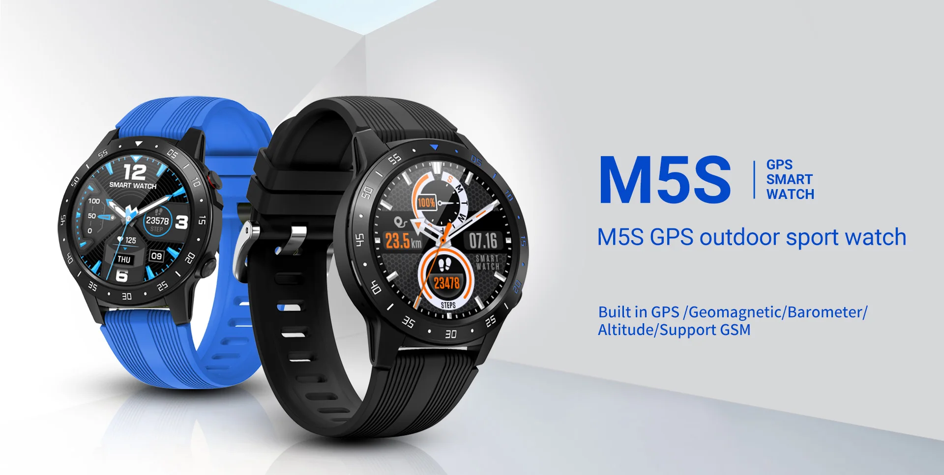 lemfo m5s gps smart watch