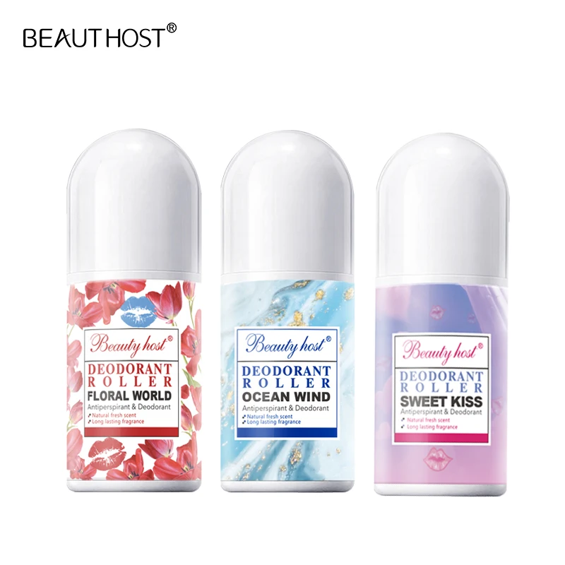 

Private Label Deodorant Natural Organic Ocean Flower Deodorant Roll On Cream Gel Stick Balls Roller For Men And Women