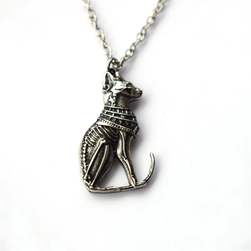 woman dog necklace