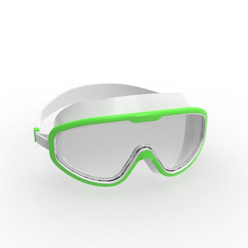 

ZLF Soft Silicone Waterproof Anti-fog UV-protection Adult Swimming Glasses No.6800, Custom color