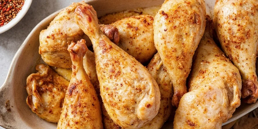 Seasoned chicken on a grill