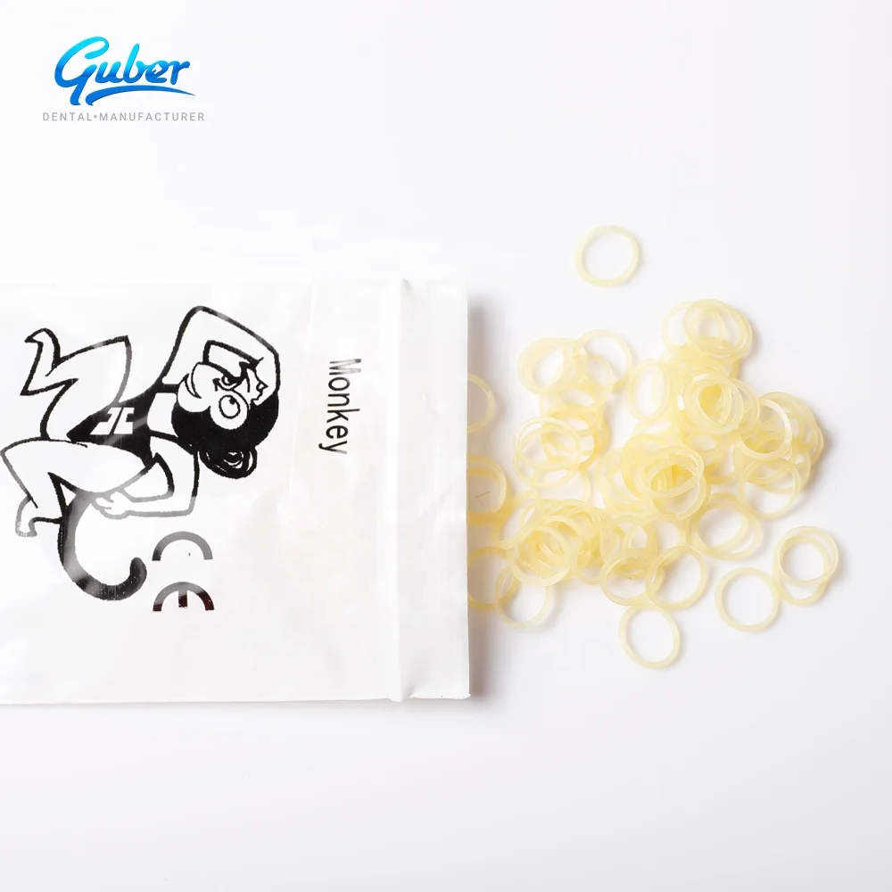 Ortho Dental Orthodontic Elastic Latex Elastics Multi-Purpose Oral Hygiene Bands for Animal Zoo Park Odontologia