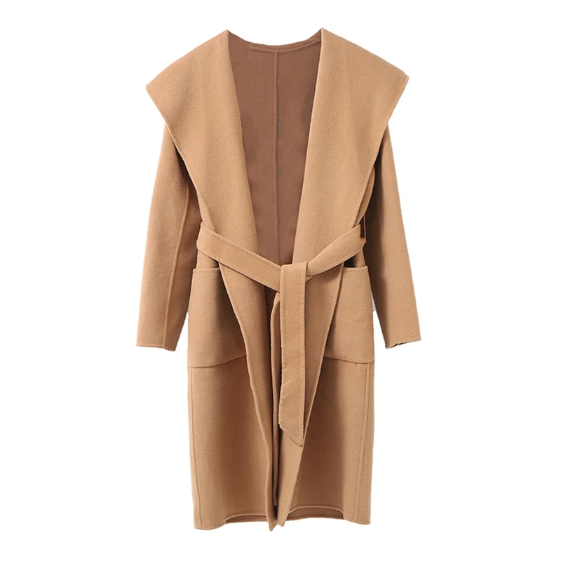 

2021 Trench Coats Customized Women Wool Jackets Plus Size Cashmere Wool Coats, Customized colors