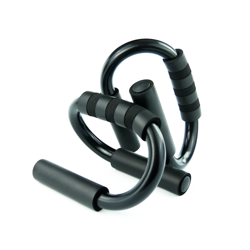 

2021 Hot Sale Push Up Bars Push-up Stand Bodybuilding Fitness Bar for Stand Up, Black