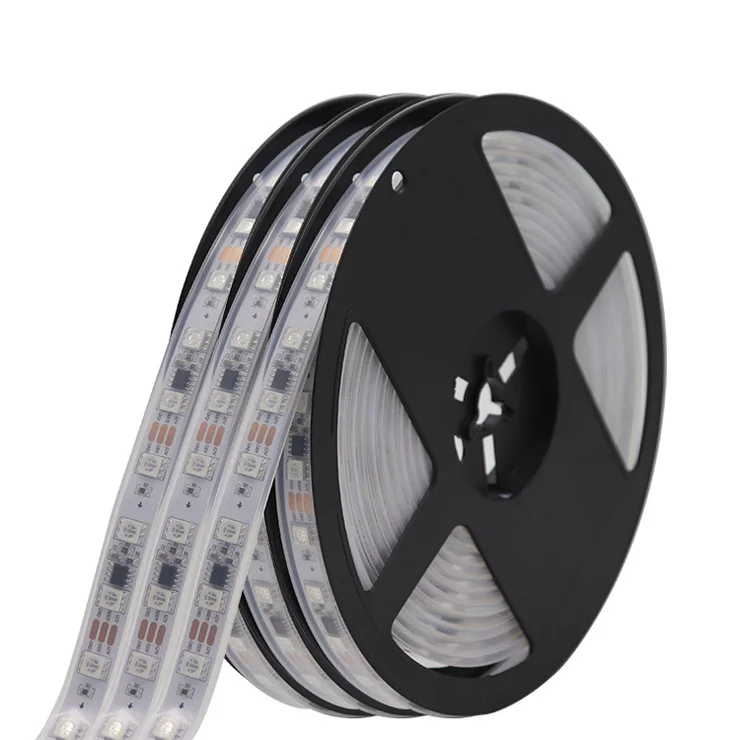 

60leds/M 12V Casing Outdoor Waterproofing Full Color 5050 RGB LED Light Strip