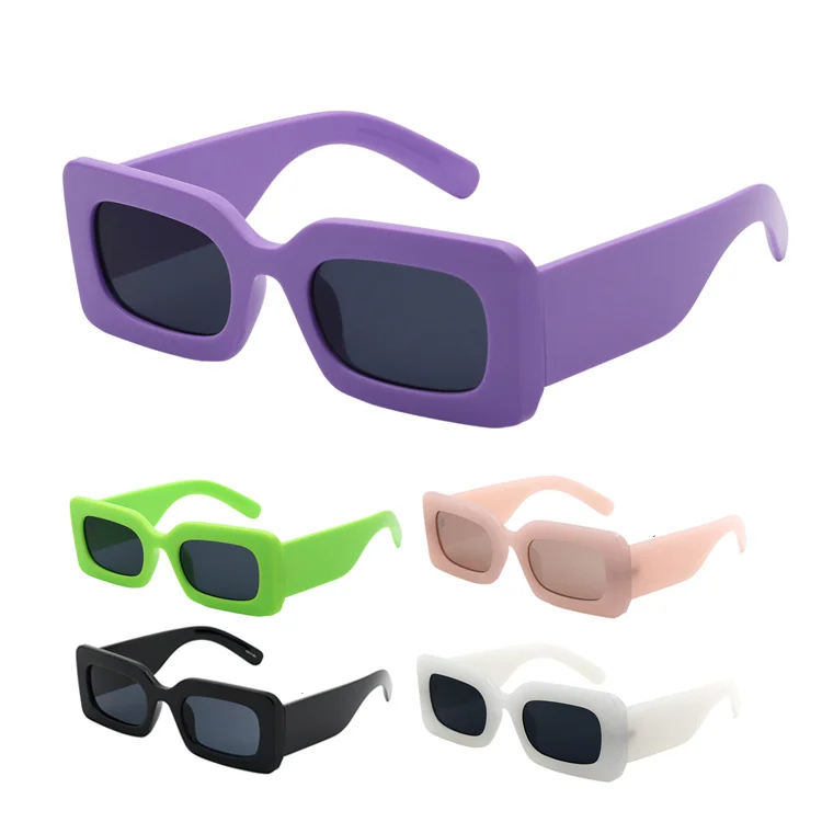

VIFF HP21045 Custom Eyewear Designier Bold Frame Shades Fashion Ladies Square Sunglasses Gafa De Sol 2022