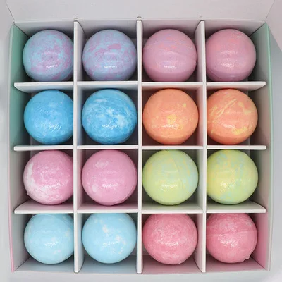 

Pure Nature Spa 16pack Bath Bombs Gift Set for Women and Men With Organic Essential Oils Self Care Shower Balls