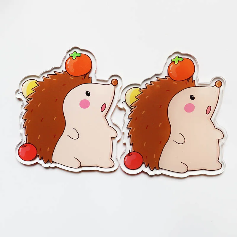 

Cute Cartoon Animal acrylic Coaster Creative design for Tabletop Protection