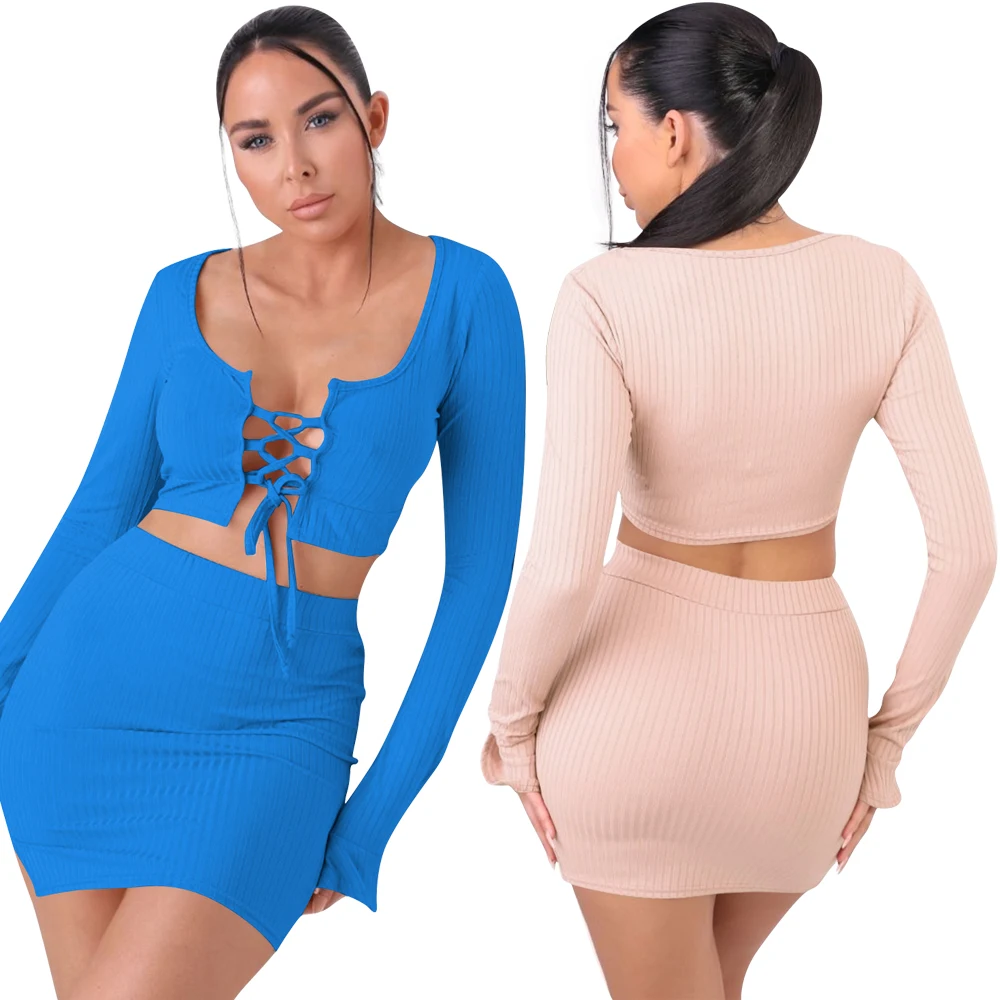 

women skirt sets two piece outfits 2piece skirt set women's neon 2pc skirt set