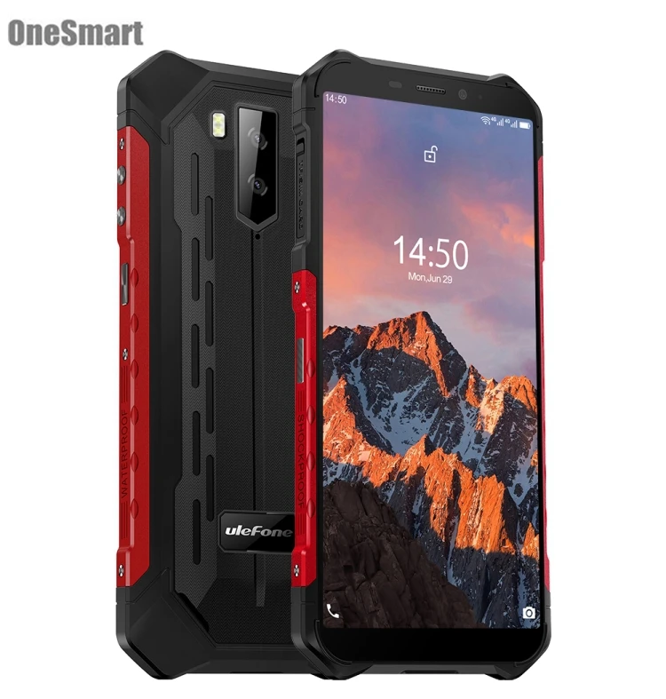 

Drop shipping Original Ulefone Armor X5 Pro rugged phone 64gb rom 5.5 inch Android 10.0 MTK Octa Core 4g smartphone