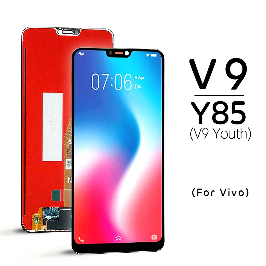 

Mobile Phone Lcd for Vivo V9 Display Combo for Vivo V9 Youth Display for Vivo Y85 lcd Touch Screen Assembly, White for vivo v9 display combo