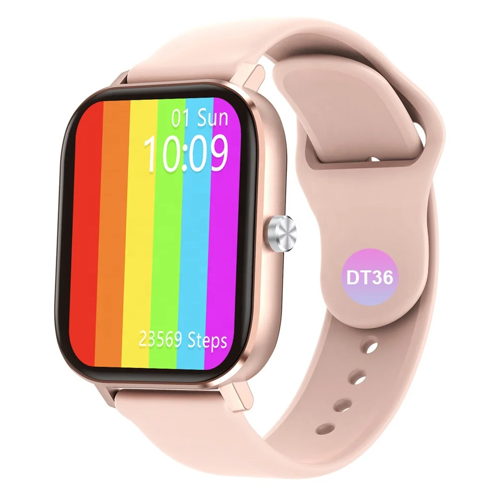 

Multiple Case Serie Cheap Touch Screen Call Reminder Smartwatch DT36