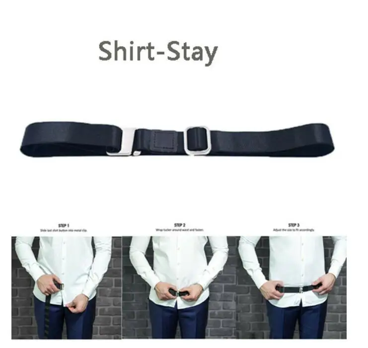 Adjustable Near Shirts Stay Best Tuck It Belt for Women Men Work Interview 