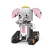 360 Degree rotation APP control and programmable children's building blocks