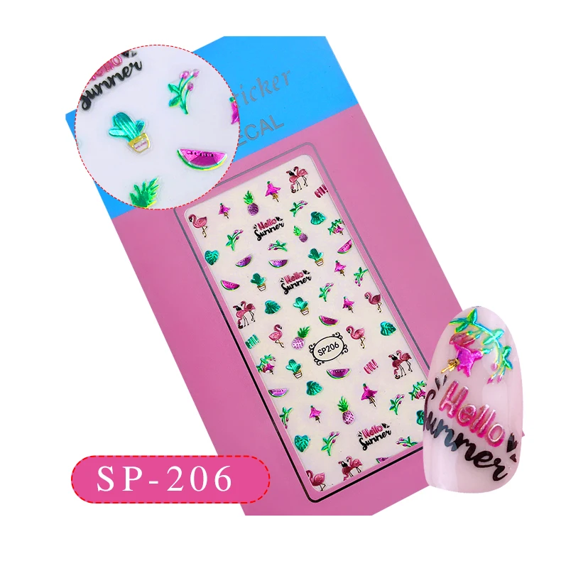 

Wholesale Multiple Designs Plastic Paper Nail Transfer Foil Sticker Decal nail stickers, Customers' requirements