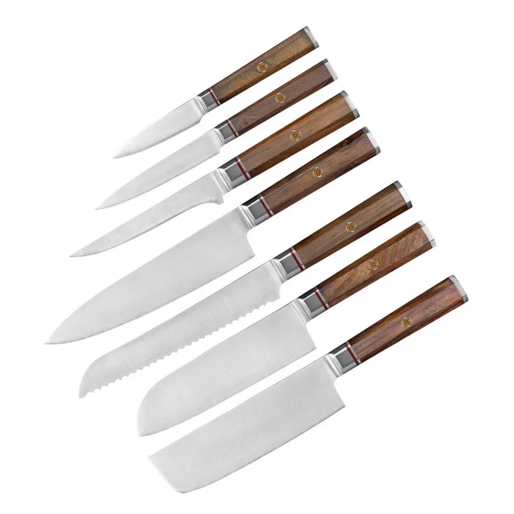 

Guangzhou Kitchen Knife Supplier 5CR15MOV Stainless Steel Knife Set