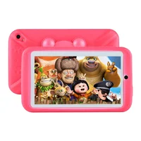 

2019 new tablet pc for kids pink color with kids software