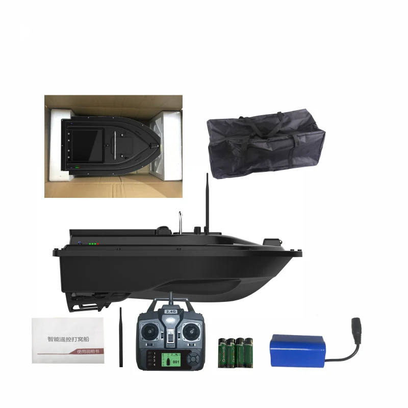 

GPS VERSION NESTING BOAT 500M SMART FISH FINDER TACKLE FISHING SUPPLIER RC GPS BAIT BOAT For carp