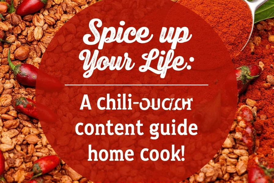 Chili powder bottle
