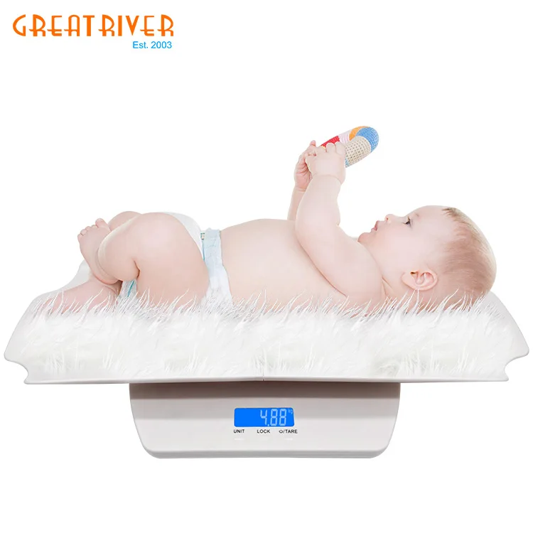 

Great River calibrate multifunction electronic digital display baby weighting scale