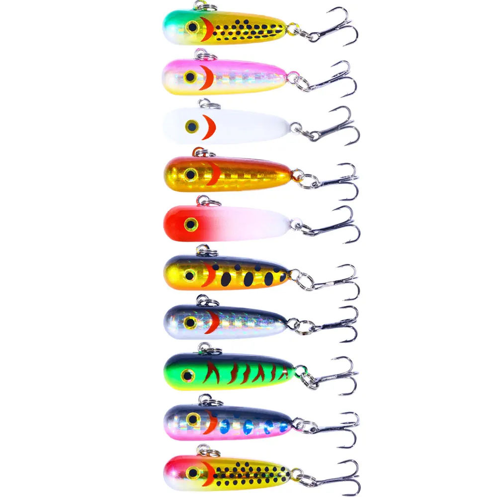 

3.5CM 2.3G Mini Sinking Hard Pencil Lures Fishing Baits For Trout Salmon Freshwater Stream Wobblers, As picture