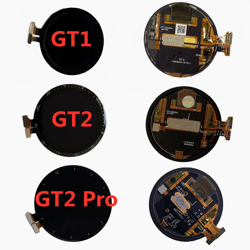 

Wholesale Price Original Tested LCD Display Touch Screen Digitizer LCD Screen Replacement For Huawei Watch GT GT1 GT 2 GT 2 Pro