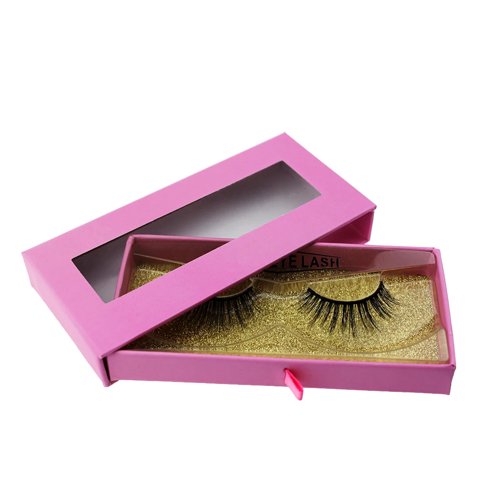 Hand Made Mink False Eyelashes Wholesale Mink Lshes Custom Eyelash Box Full Strip Lashes 3D Mink Lashes Vendor
