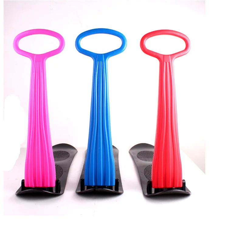 

children's plastic folding ski scooter for kids youth snow scooter ski skooter on snow ice, Blue/pink/red