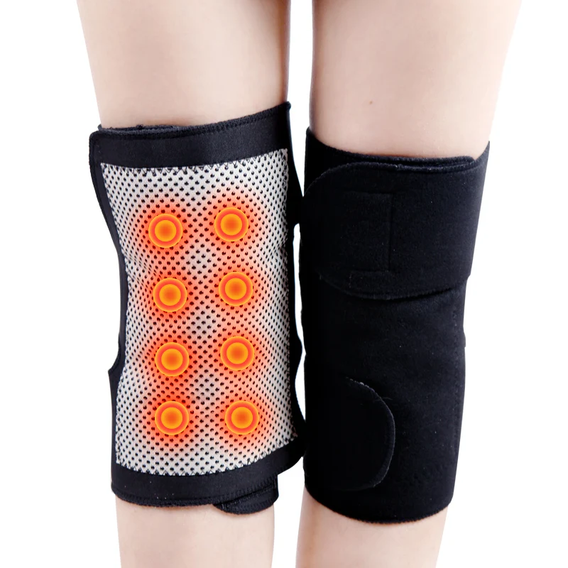 

Tourmaline Self Heating Knee Pads Magnetic Therapy Kneepad Pain Relief Arthritis Brace Support Patella Knee Sleeves Pads, Black