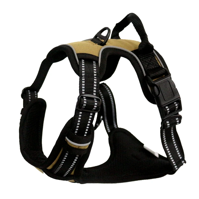

Outdoor Durable Training Adjustable Large Dog No Pull Pet Vest Dog Chest Harness