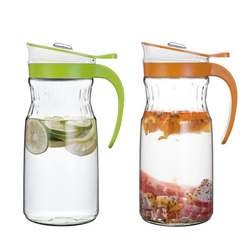 Bpa Free Glass Water Pitcher With Infuser/ Borosilicate Glass Infusion