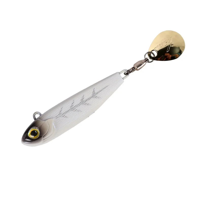 

VIB With Spoon 9502 Floating Minnow Fishing Lure Artificial Baits Good Action Wobblers For Saltwater Jertbait, 6 colors