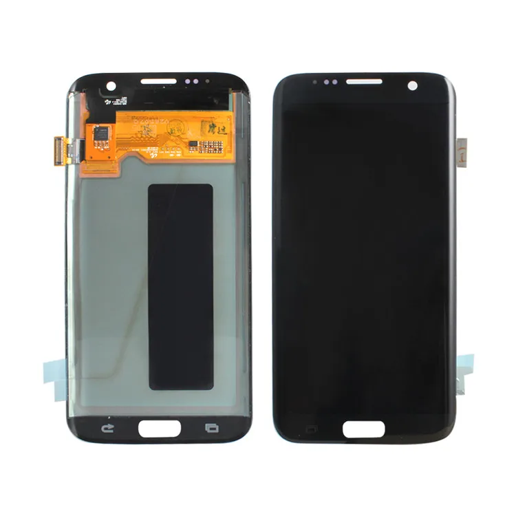 

mobile phone hard OLEDIPS Capacitive digitizer assembly replacement lcd for samsung s20 s20 plus s20u for samsung s10, Black